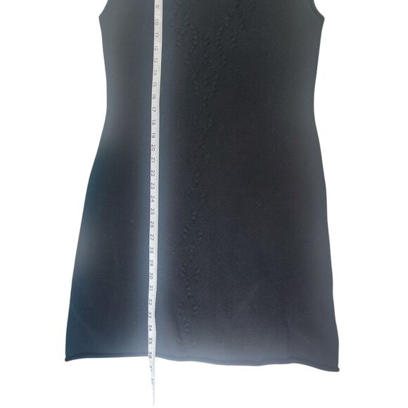 WHIM Cashmere Blend Black Knit Dress Women's SZ M - Picture 7 of 13
